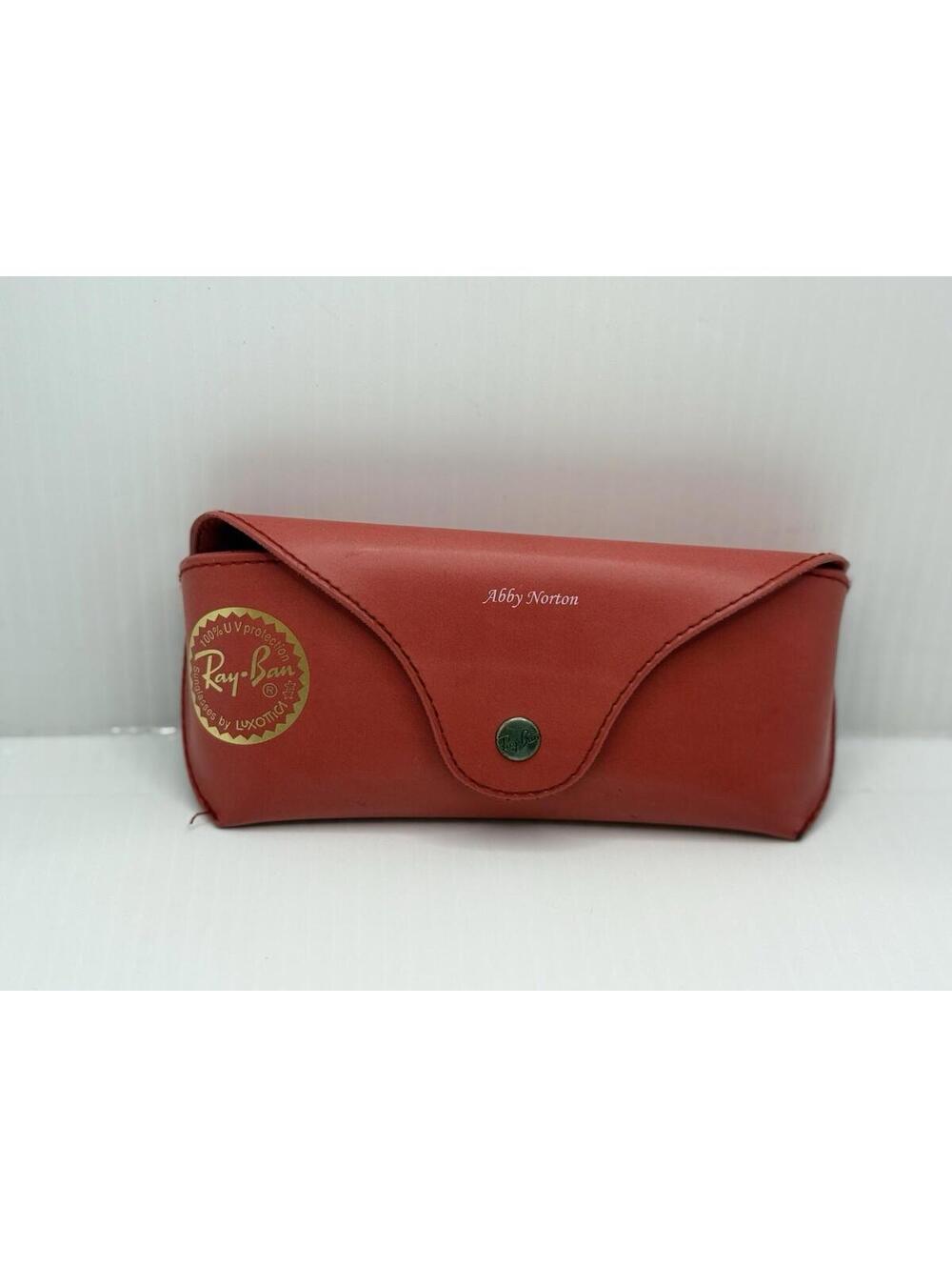 Rare Abby Norton Ray- Ban Red Case